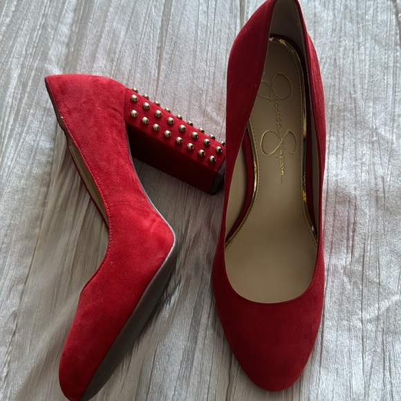 Jessica Simpson shoes red - Picture 2 of 4